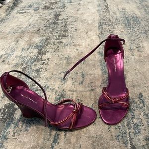 Banana Republic Wedge Sandals size. Genuine Leather